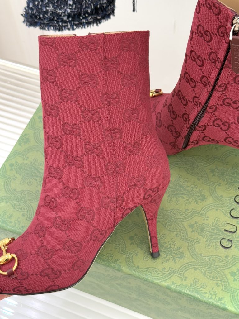 GUCCI グッチ フラットシューズ 本革 キャットウォーク レディース ブラック - 画像 6
