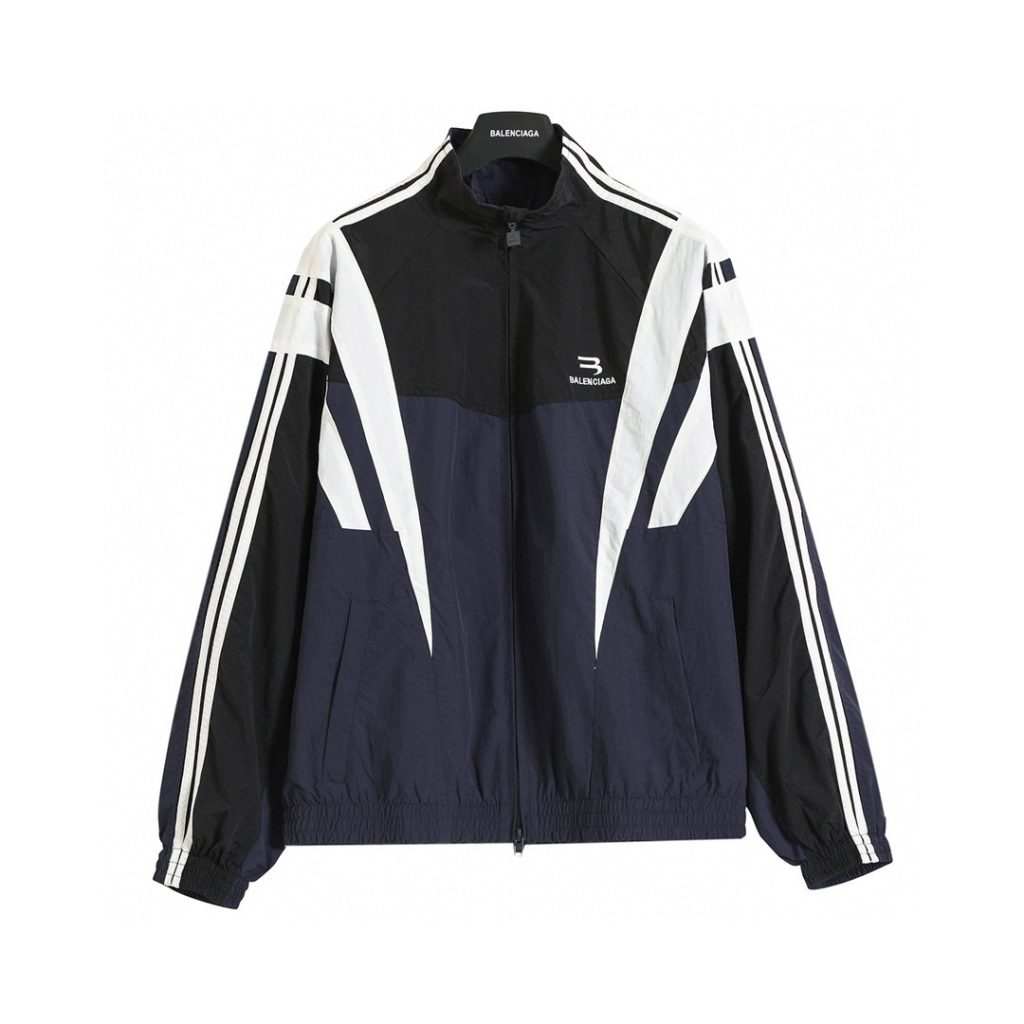 BALENCIAGA バレンシアガ フルジップジャケット 本革 ブラック ベージュ 全2色｜旅行に使いやすいファッションアイテムを写真で確認