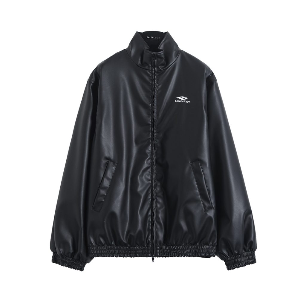 BALENCIAGA バレンシアガ レザージャケット 本革 通勤 通学 ブラック｜季節の変わり目で使いやすいファッションアイテムを写真で確認