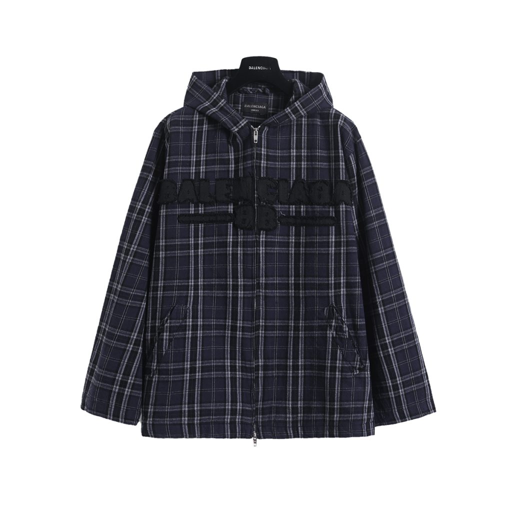 BALENCIAGA バレンシアガ フラッグジャケット ブラック|休日に使いやすいファッションアイテムを写真で確認