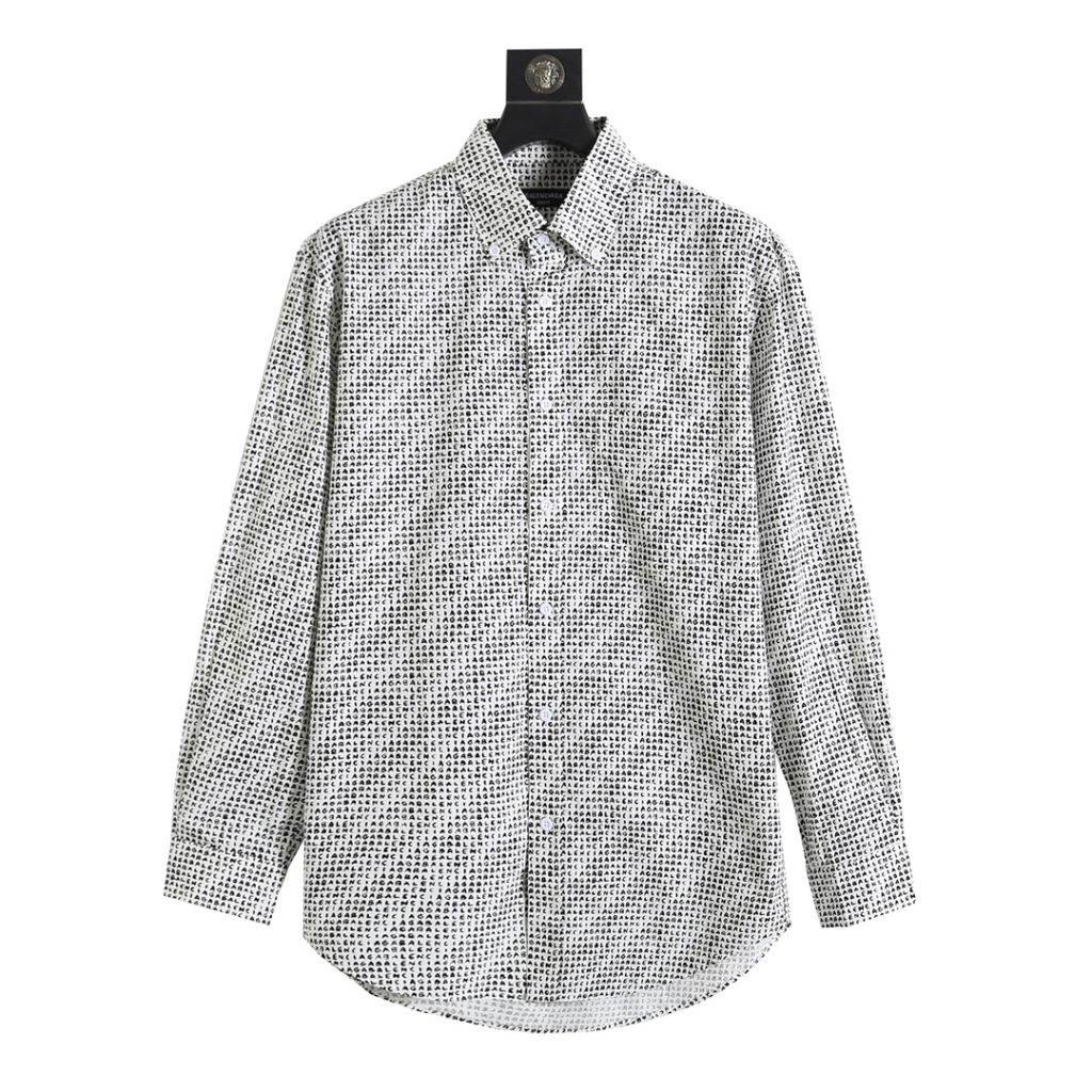 BALENCIAGA バレンシアガ メンズ シャツ ブラック 全4色｜休日に使いやすいファッションアイテムを写真で確認