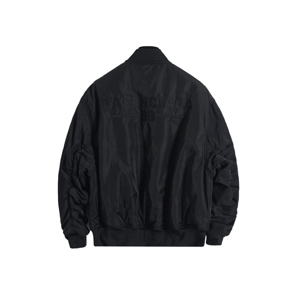 BALENCIAGA バレンシアガ バルエンシアガ フライトジャケット 黒/白 全2色 - 画像 4