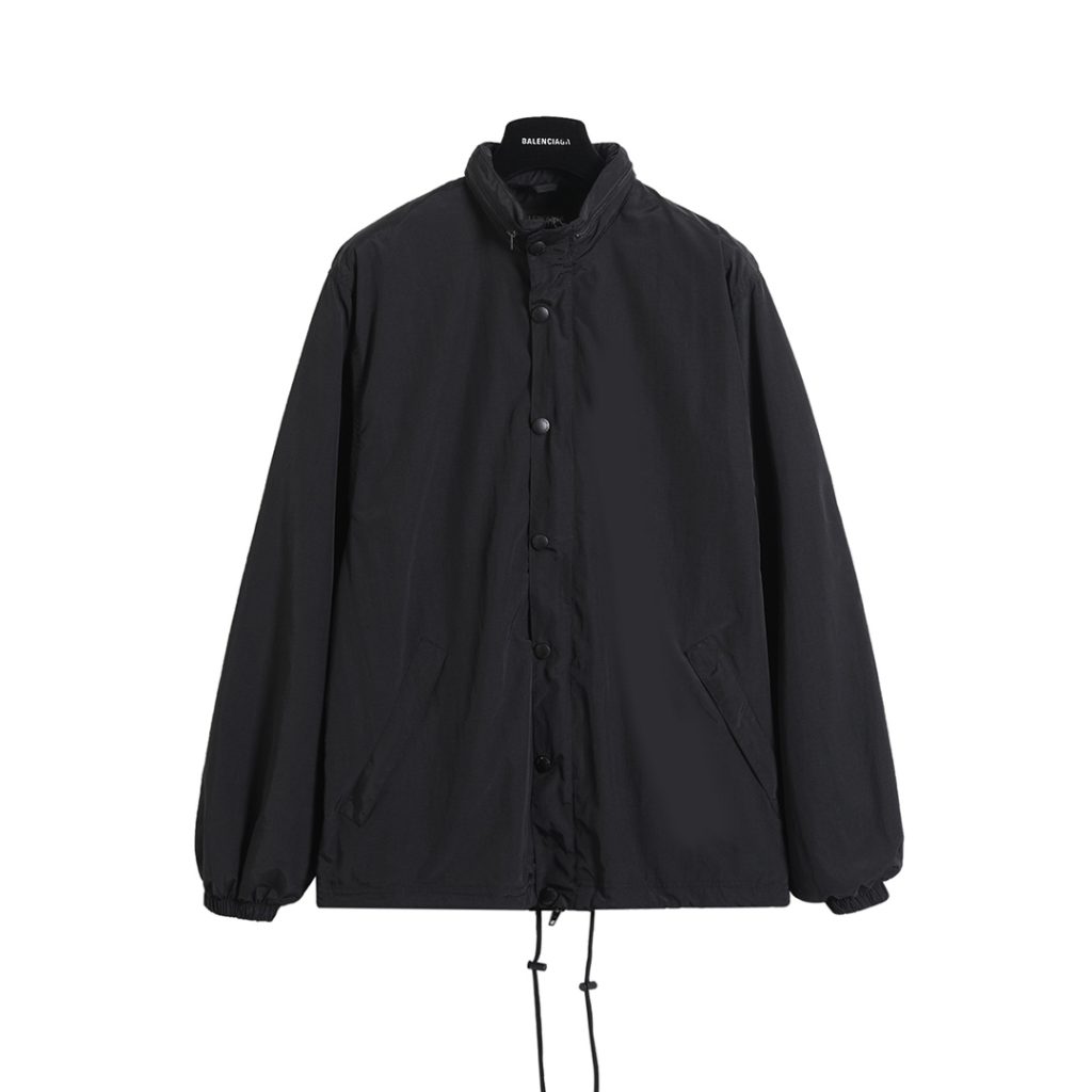 BALENCIAGA バレンシアガ フラップ付きスプリングジャケット 本革 ブランド小物｜仕事帰りに毎日に合わせるポイント