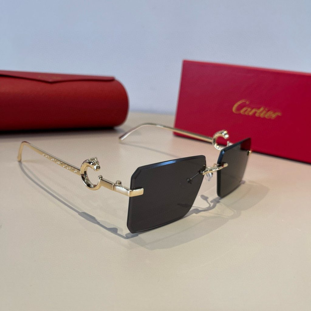 CARTIE カルティエ サングラス メタルフレーム フレームレス ブランド小物｜毎日に失敗しにくい選び方