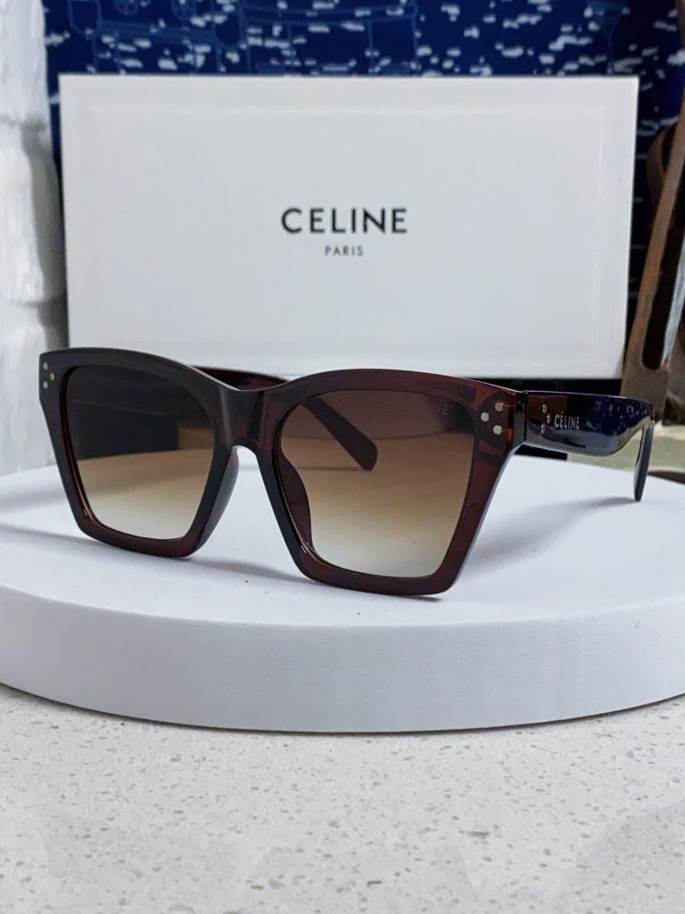 CELINE セリーヌ サングラス フラットシェイプ ファッション ブランド小物|仕事帰りに使いやすさを写真で整理