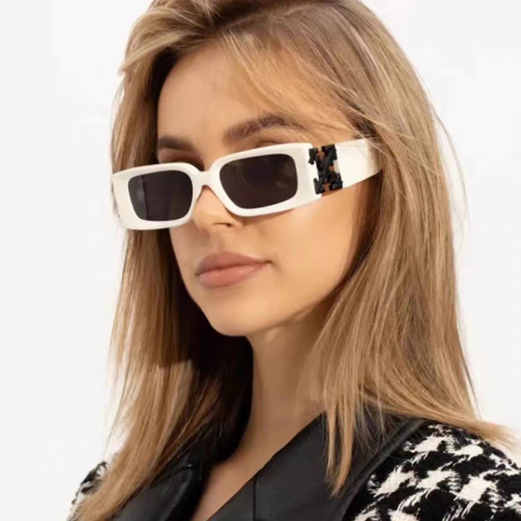 Off White オフホワイト サングラス メンズ レディース ブラック ホワイト レトロ…|季節の変わり目で使いやすいファッションアイ…