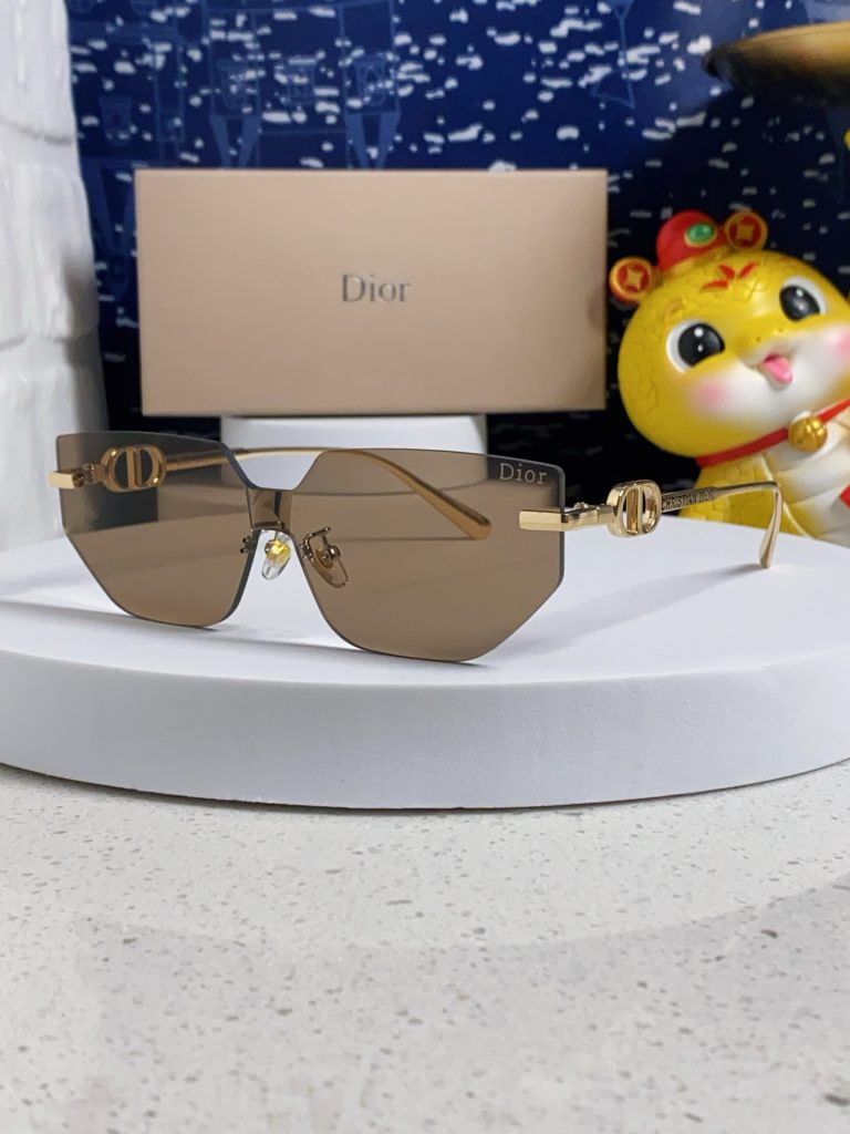 DIOR ディオール サングラス フレームレス 大きめ メンズ ブランド小物｜ランチの日に写真で選び方を確認