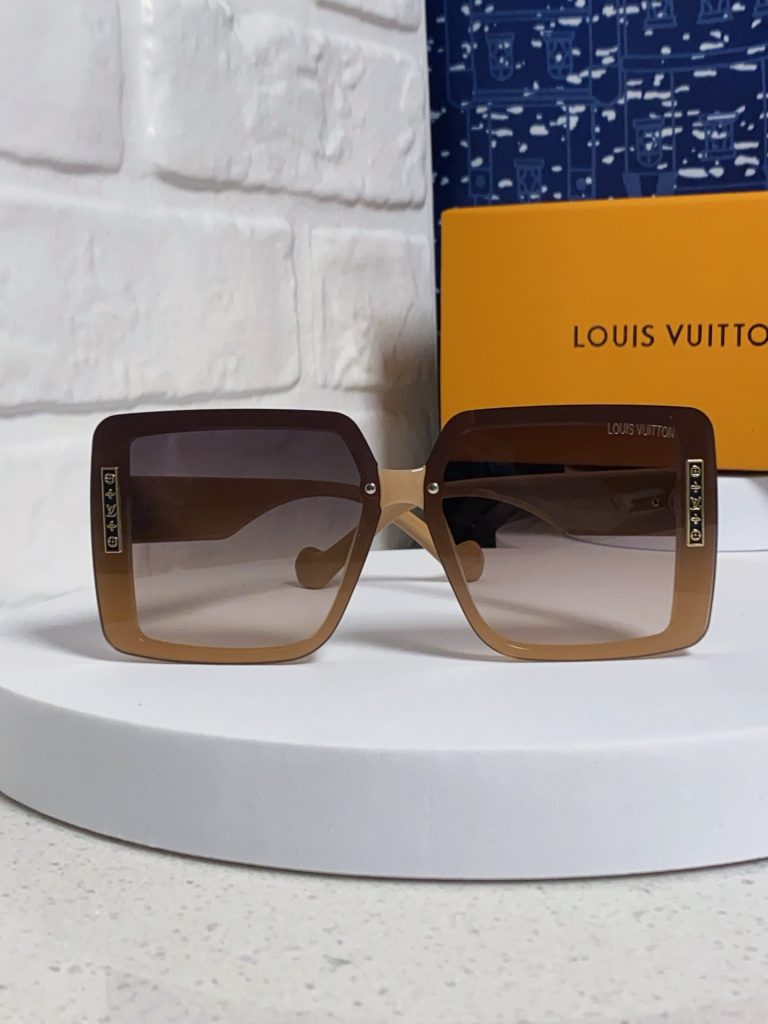 LOUIS VUITTON ルイヴィトン サングラス 大きなフレーム 偏光レンズ レディース ブランド トレンディ 多色展開 - 画像 5