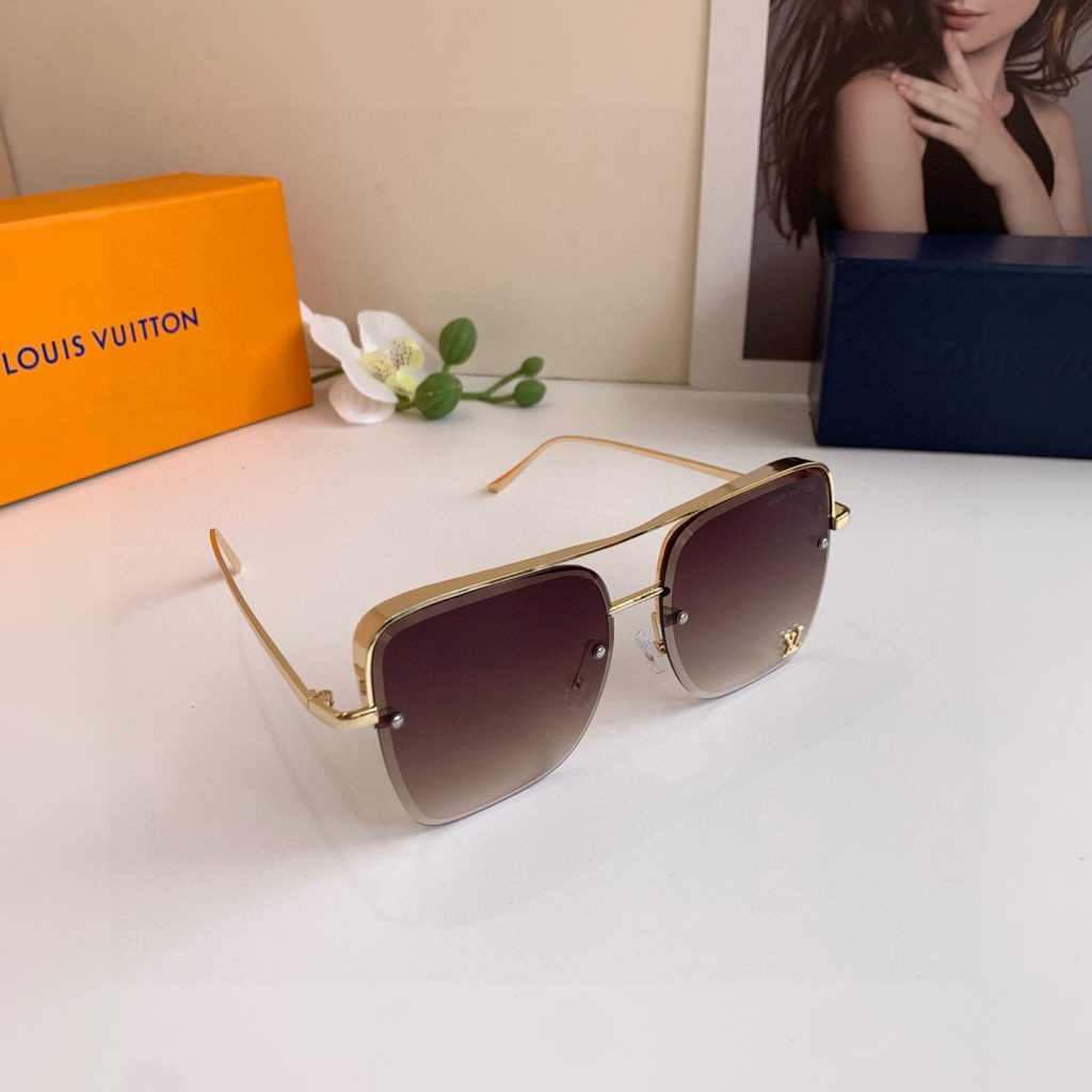 LOUIS VUITTON ルイヴィトン サングラス フレームタイプ 31244 ブラウン メンズ レディース 全2色 - 画像 2