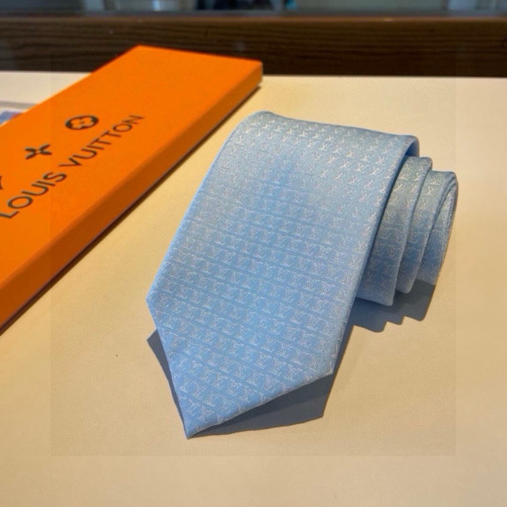 モノグラム柄 ネクタイ ホスト 衣装 プレゼント 光沢 水色|カフェに使いやすいファッションアイテムを写真で確認